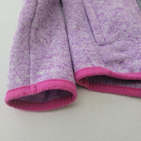 Nautica Girl's Purple Jacket with Pink Trim - Size 6 - Picture 10 of 13